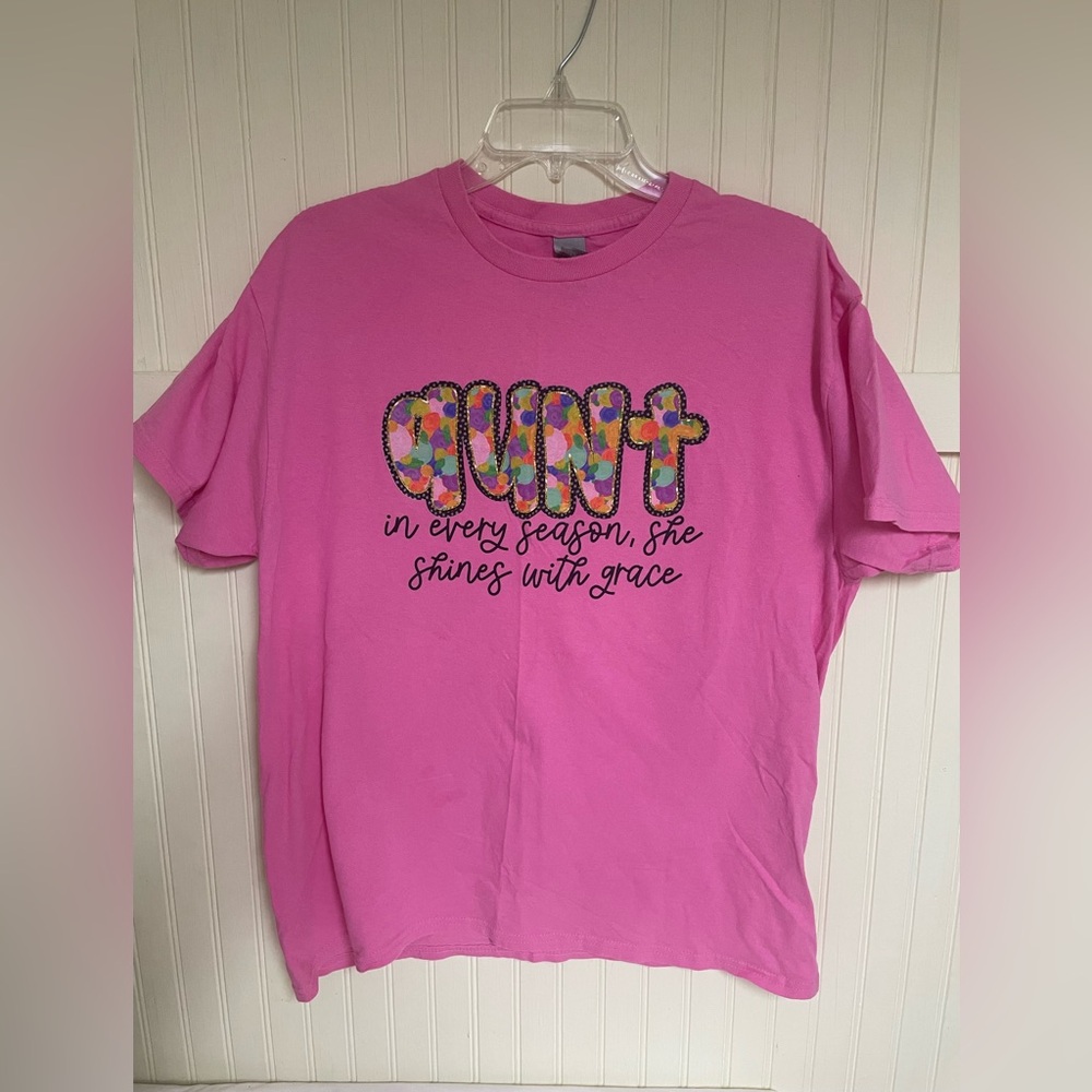Pink Short Sleeved Shirt